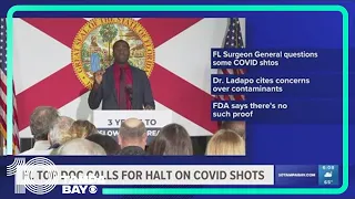 FL surgeon general calls for halt on COVID-19 vaccines; FDA says his comments are misleading