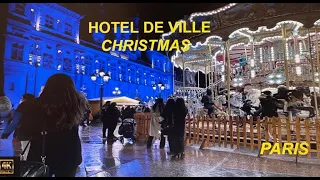 CHRISTMAS: HOTEL DE VILLE DE PARIS