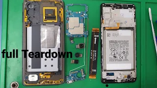 Samsung galaxy M52 5g disassembly full Teardown Repair video