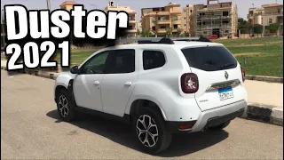 رينو داستر 2022- فئة تالتة لون ابيض- مواصفات ومميزات وعيوب + تجربة قيادة |Renault duster 2021 review