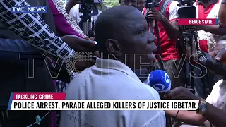 Police Arrest, Parade Alleged Killers Of Justice Igbetar