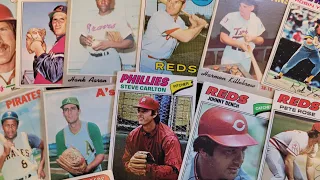 Flea Market Finds - Vintage Baseball Card Lot #baseballcards #sportscards #baseball #topps