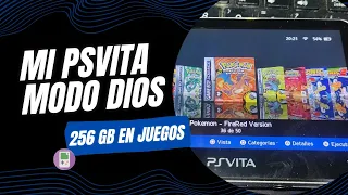 Mi PS Vita con 256GB de juegos cuidadosamente seleccionados (Duré 2 Semanas) 🥸