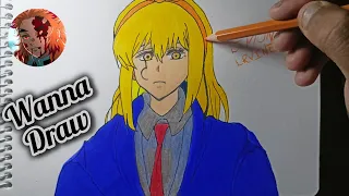 Lemon Irvine drawing -MASHLE: MAGIC AND MUSCLES #trending  #drawing #anime #yotubevideo