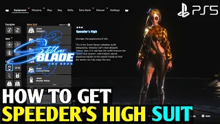 How to Get Speeder's High Suit STELLAR BLADE Speeder High Suit | Stellar Blade Speeder's High Outfit