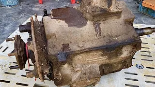 Restoration old ZIL 5301 tractor gearbox | Restore and repair old tractor gearbox