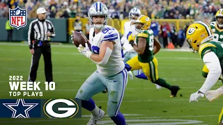 Dallas Cowboys Highlights vs. Green Bay Packers | 2022 Regular Season Week 10