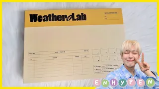 ENHYPEN 2022 SEASON'S GREETINGS: weather lab unboxing