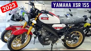 2023 Yamaha xsr 155 sport retro Full detailed  review || yamaha xsr 155 launch date in india #shot