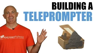 How to make an inexpensive iPad teleprompter