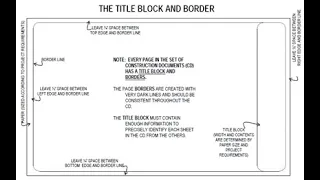 Creating a Title Block | Hand Drafting