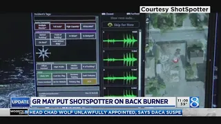 GR may put ShotSpotter on back burner