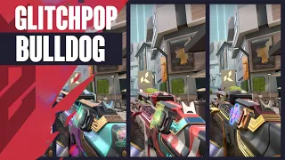 Glitchpop Bulldog Skin Showcase [4K] - Valorant Glitchpop Skins