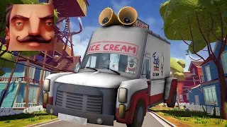 Hello Neighbor - New Neighbor Ice Scream 4 Rod's Van Act 1 Gameplay Walkthrough
