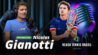 Nicolas Gianotti - BEACH TENNIS PRO PLAYER - Atual N°3 mundo e N°1 França #episodio02
