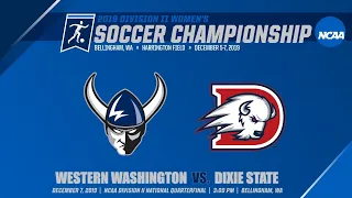 NCAA WSOC | WWU vs. Dixie State (12/7, 3:00 pm)