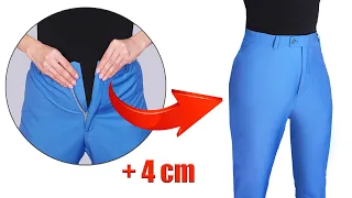 How to upsize trousers in the waist to fit you perfectly - my perfect way!