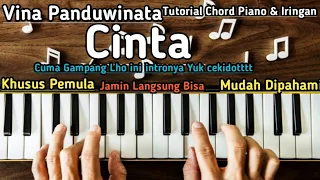 Chord Piano Cinta Vina Panduwinata