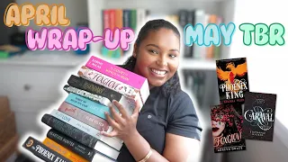 April Reading Wrap up & May TBR 🗓️📚✨