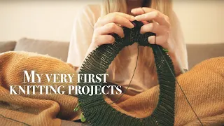 | Knitting Podcast #1 | Showing all of my beginner friendly projects, progress and current WIPs |