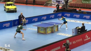 🇯🇵 Kenta MATSUDAIRA vs Hugo CALDERANO 🇧🇷@ Austrian Open Finale 13/11/2016 (private video 1080p)