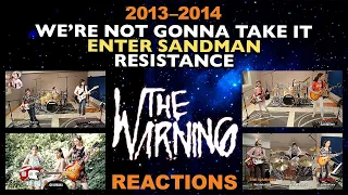 Brothers REACT to The WARNING 2013-2014: Enter Sandman, Resistance, We're Not Gonna Take It