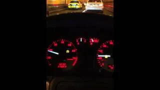 straight piped b5 s4 in a mexico tunnel