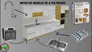 Como Importar Modelos 3D para Polyboard