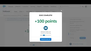 Complete Trailhead Badges to Build Skills | Salesforce Skills and Experience Building - Trailhead