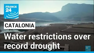 Spain: Catalans face water restrictions over record drought • FRANCE 24 English