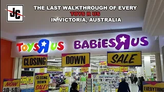 Visiting Every Toys R Us in Victoria, Australia 2018 | Closing Down | Final Walkthrough