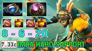 IMBA [Shadow Shaman] Hard Support Super Annoying Perma Disable With Octarine Core Dota2 7.33C