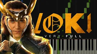 Very Full - Loki's Song | Piano Tutorial