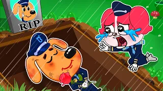 Sheriff Labrador!! Please Don't Leave Me! 😥 | Very Sad Story | Best New Police Animation