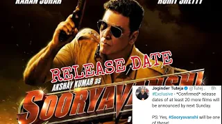 sooryavanshi new release date ? | akshay kumar |  Virtual World Yt