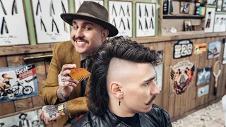 💈 ASMR BARBER - The ROCKABILLY MULLET - Relaxing Experience