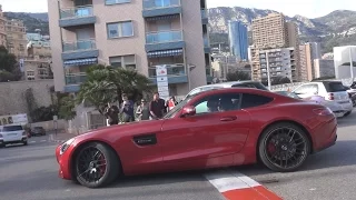 Supercars of London's Mercedes-AMG GT S in Monaco | Start Up, Slide & Acceleration Sound