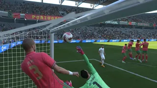 FIFA 22 PS5 - Mexico incredible free kick against Portugal