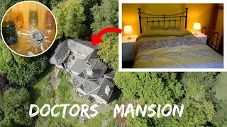 ABANDONED MANSION OF A DOCTOR electric still on and everything inside