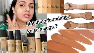 HOW TO CHOOSE RIGHT FOUNDATION FOR INDIAN SKIN TONES | How To Match Foundation To Skin Tone