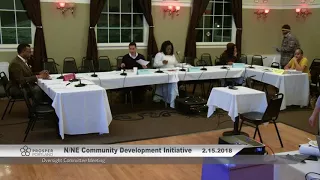 N/NE CDI Oversight Committee Meeting 02-15-18