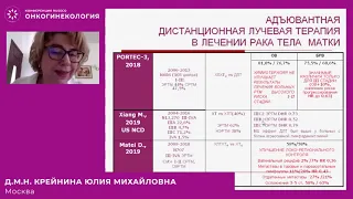 Дистанционная лучевая терапия при адекватном хирургическом вмешательстве. ЗА