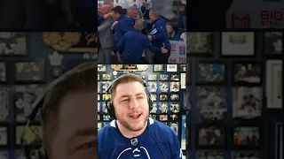 Steve Dangle Reacts To The Maple Leafs Moving On To The 2nd Round 🎉