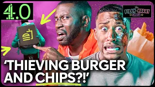 Yung Filly Gets His Food ROBBED By Takeaway Rider | The Filly & Harry Show | @channel4.0