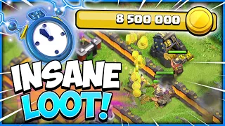 How Much Loot Can I Farm in 1 Hour?! (Clash of Clans)