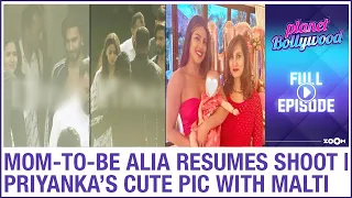 Alia RETURNS to Rocky Aur Rani Ki Prem Kahani set | Priyanka POSES with Malti |Planet Bollywood News