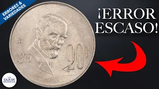 ¿Por qué vale tanto esta moneda? - 20 Centavos Madero 1975