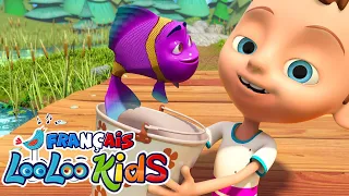 🐟 Les Petits Poissons Dans l'Eau - Comptines Bébé - LooLoo Kids Français