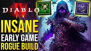 The Only Rogue LEVELING BUILD You Need Early in Diablo 4 (Best Early Game Rogue Build Diablo 4)