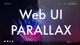 #089 Web UI Design 🔥 Parallax Animation 🔥Keynote Prototyping Magic Move Principle #StayHome